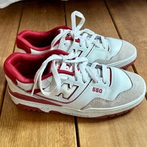 New Balance 550 in Red Women’s 6.5